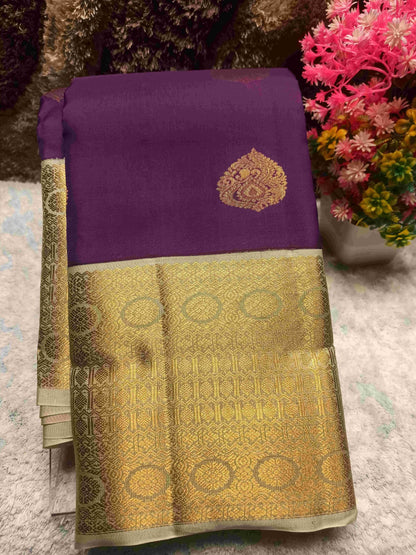 Pure Kanchipuram Silk Saree.