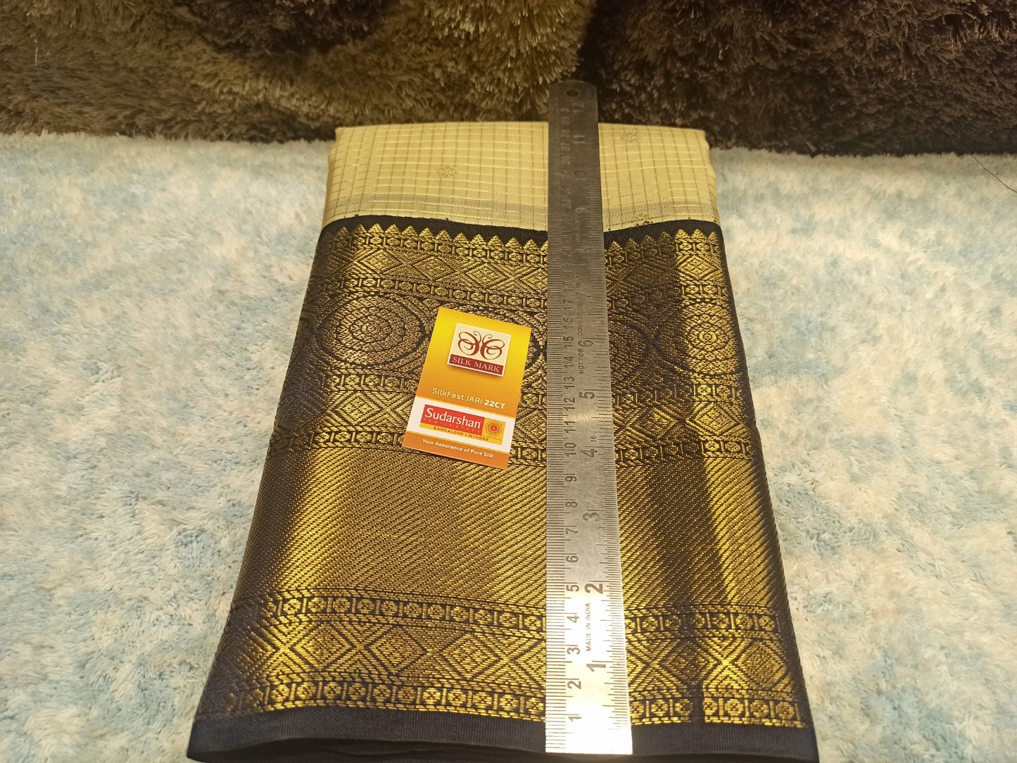Pure Kanchipuram Silk Saree.