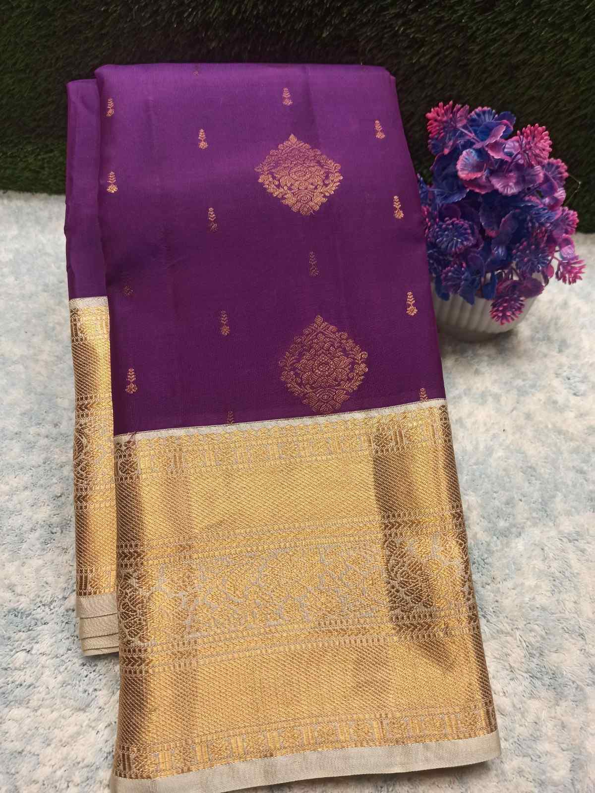 Pure Kanchipuram Silk Saree.
