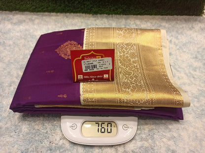 Pure Kanchipuram Silk Saree.