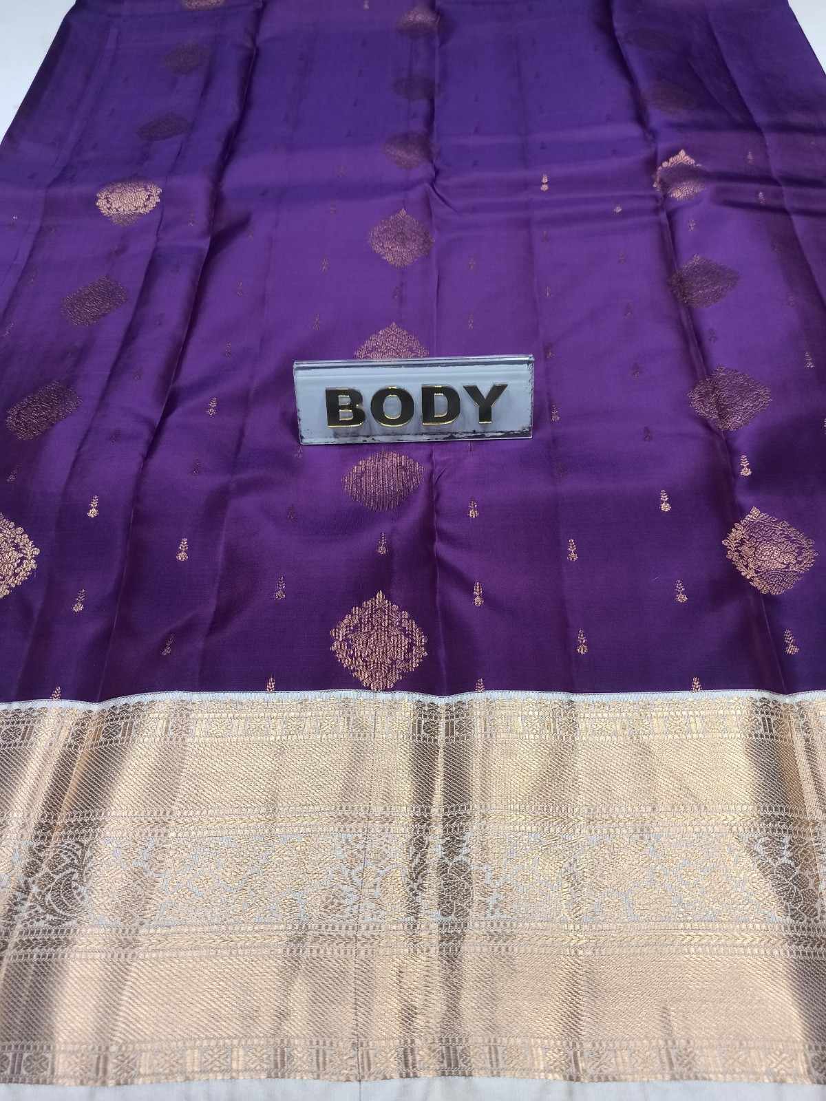 Pure Kanchipuram Silk Saree.