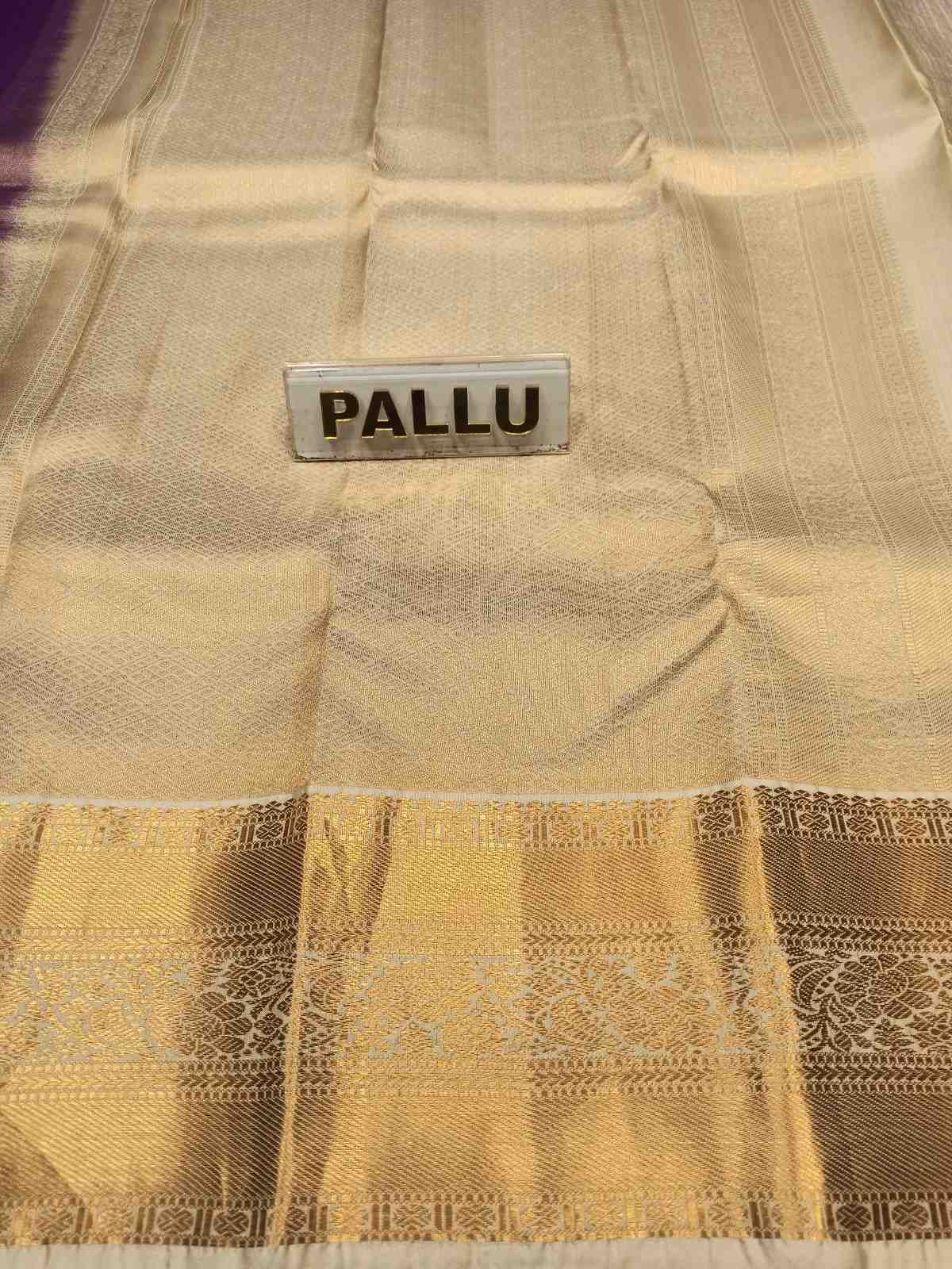 Pure Kanchipuram Silk Saree.