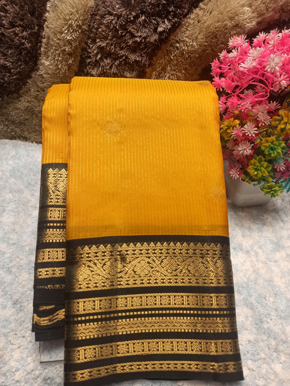 Pure Kanchipuram Silk Saree. – Sudarshansarees