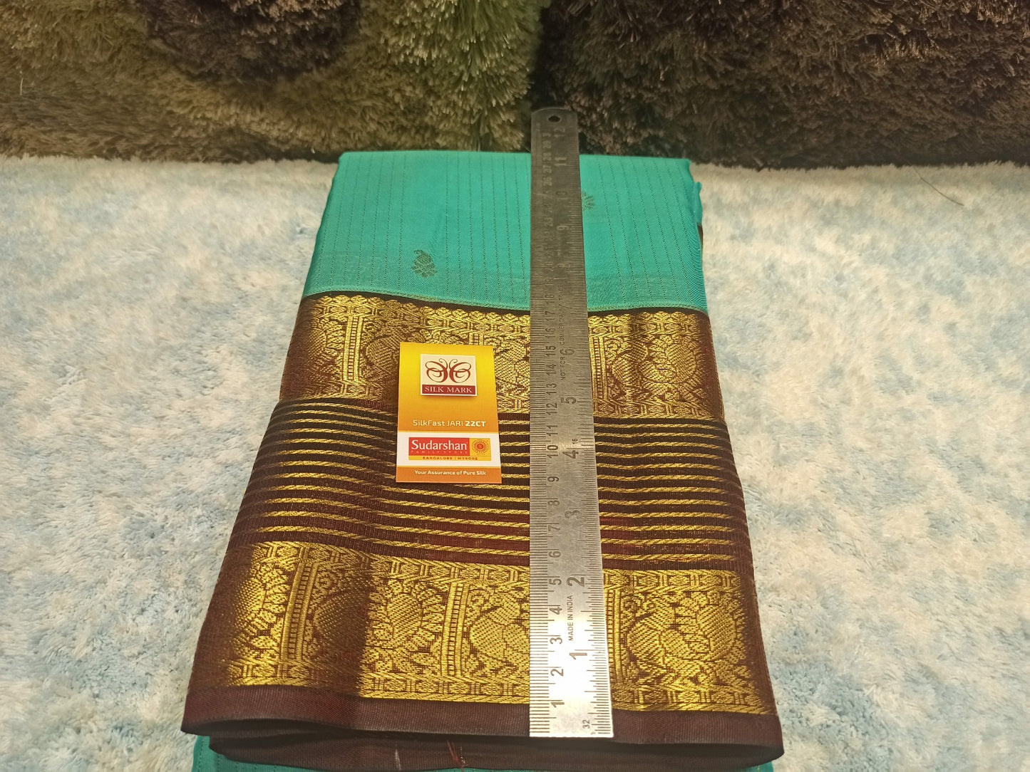 Pure Kanchipuram Silk Saree.