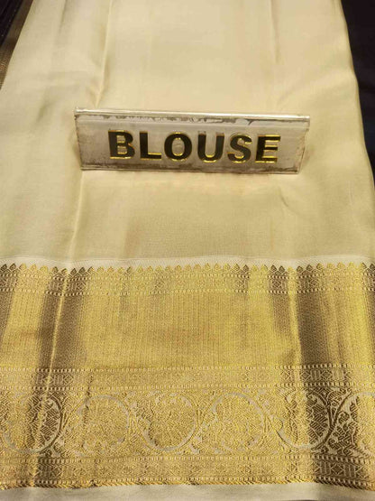 Pure Kanchipuram Silk Saree.