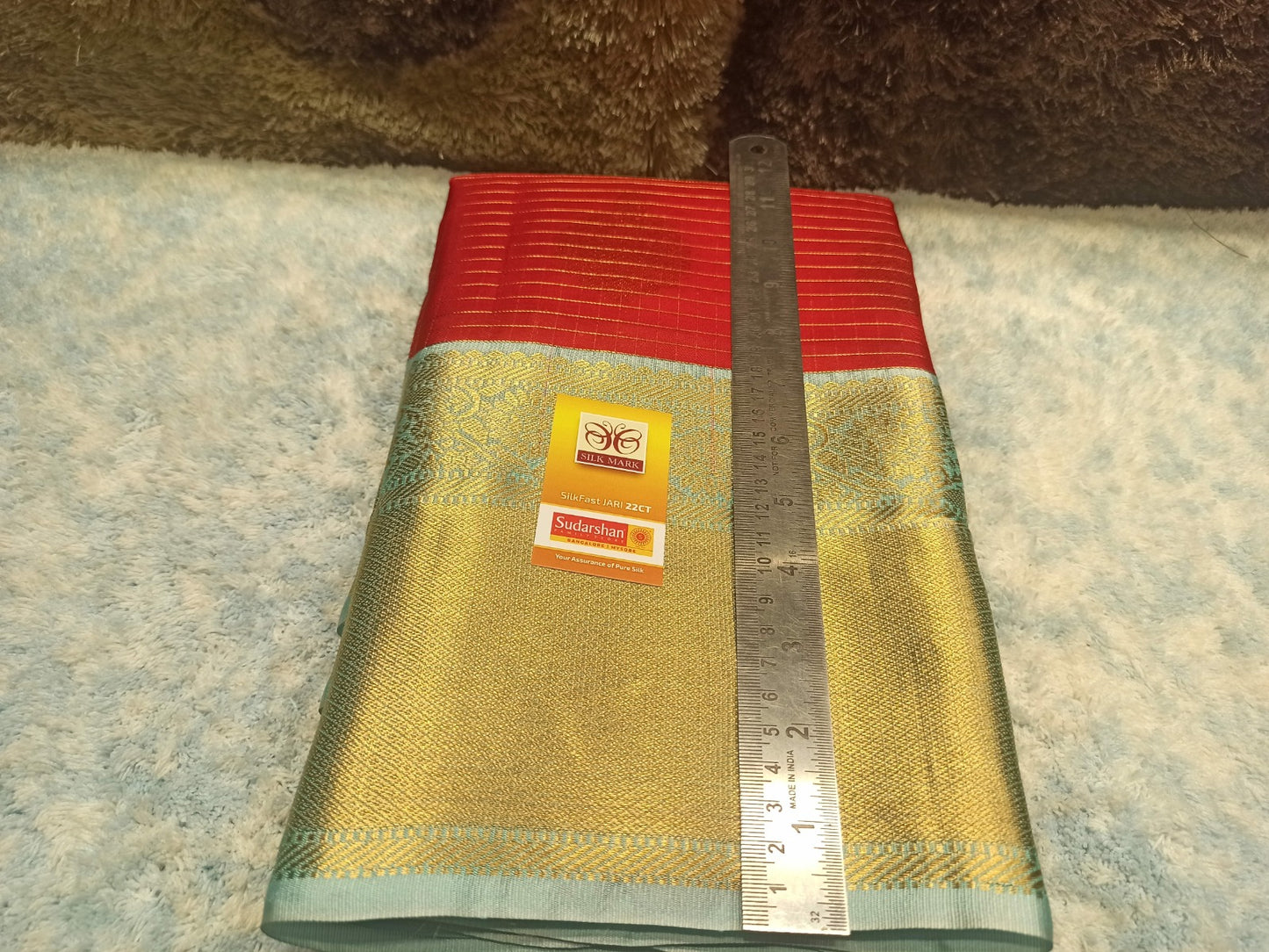 Pure Kanchipuram Silk Saree.