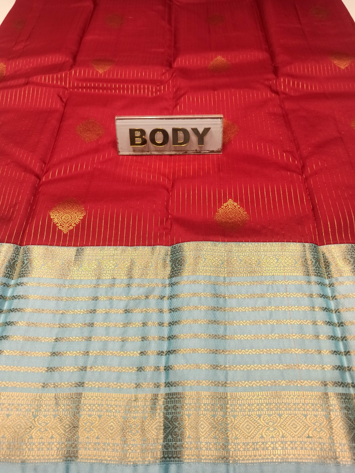 Pure Kanchipuram Silk Saree.