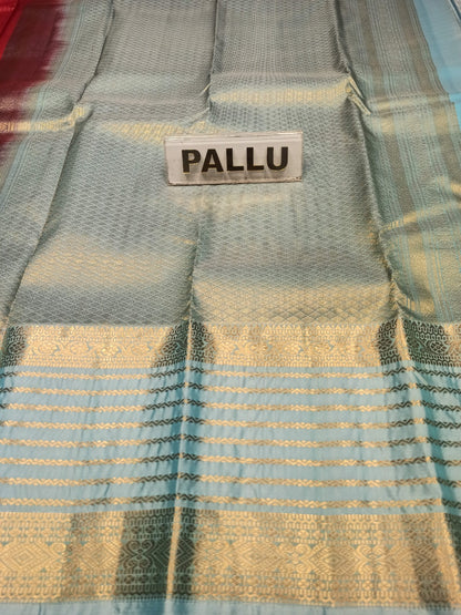 Pure Kanchipuram Silk Saree.