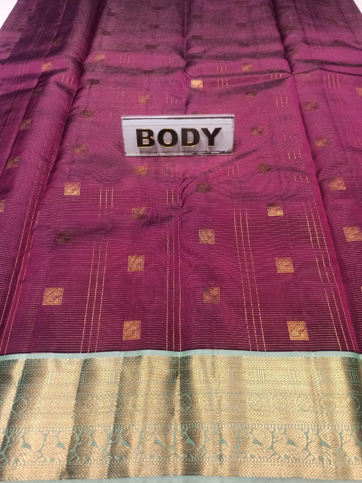 Pure Kanchipuram Silk Saree.