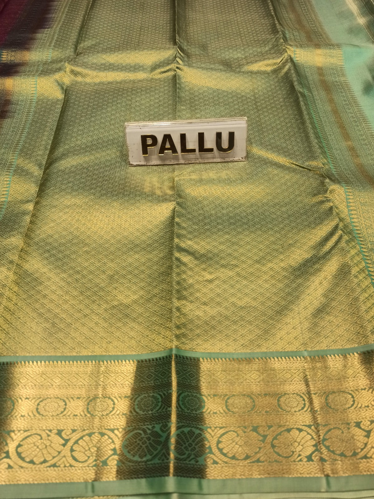 Pure Kanchipuram Silk Saree.