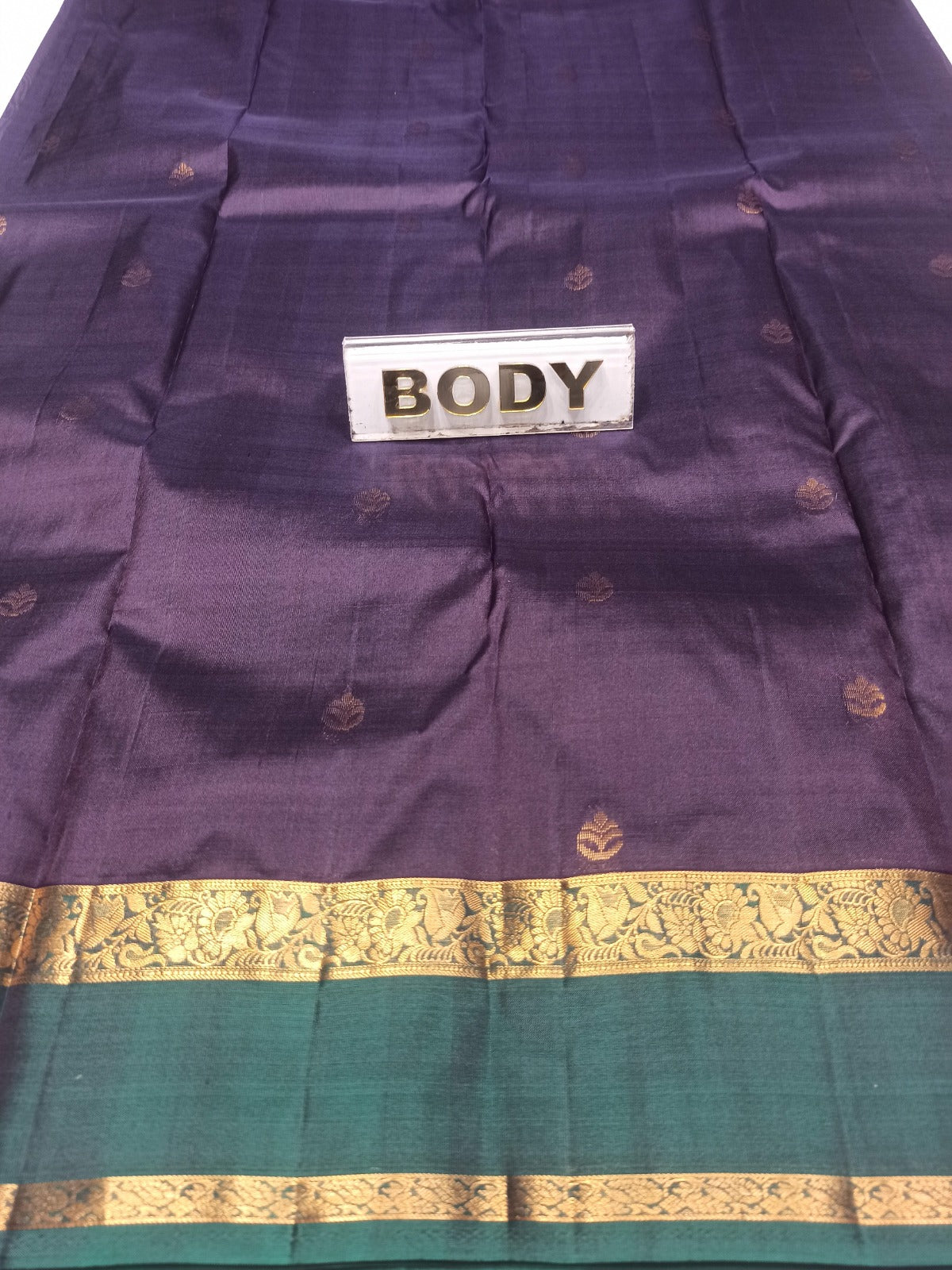 Pure Kanchipuram Silk Saree.