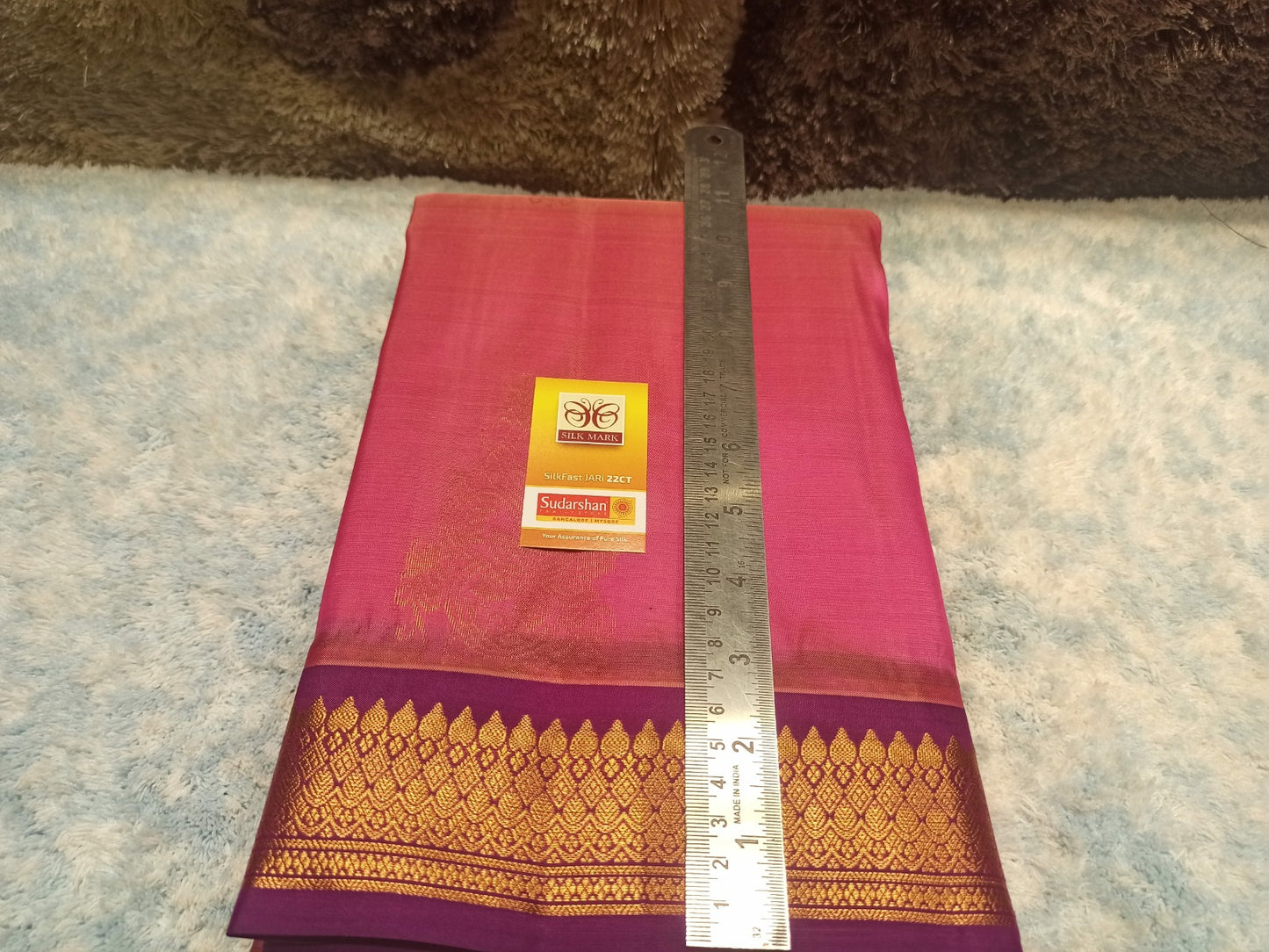 Pure Kanchipuram Silk Saree.
