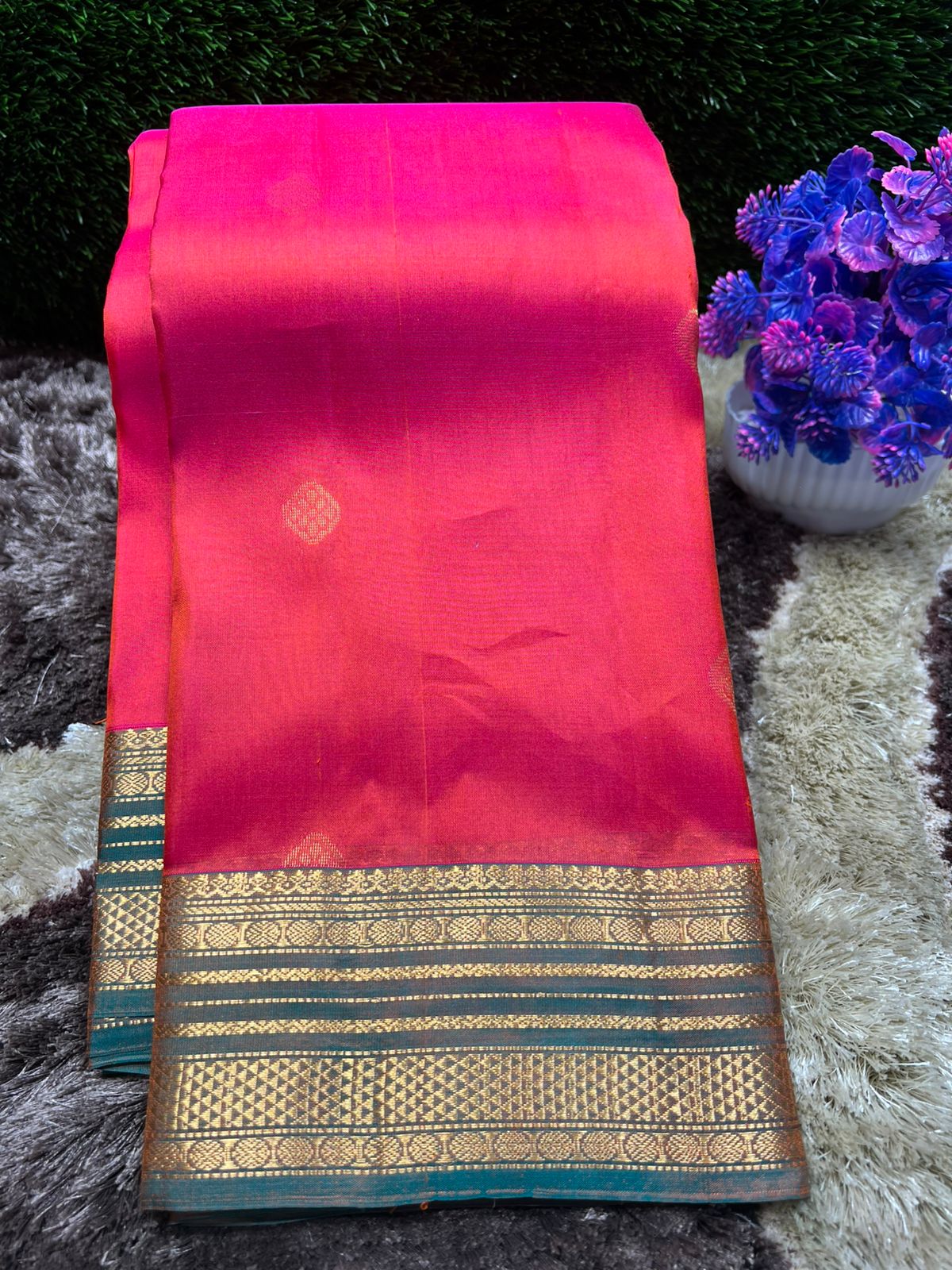 Kanchi Mix Silk Saree