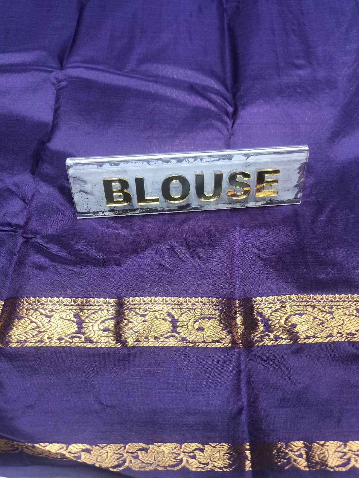 Pure Kanchipuram Silk Saree.