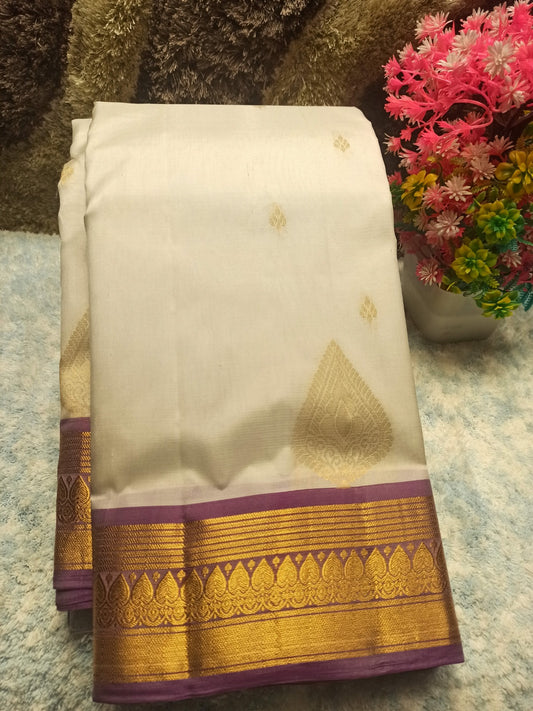 Pure Kanchipuram Silk Saree.