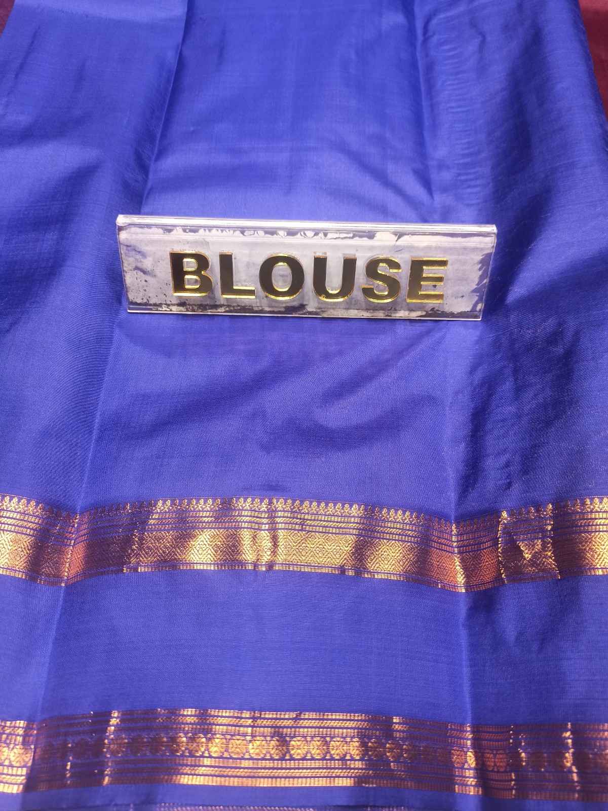 Pure Kanchipuram Silk Saree.