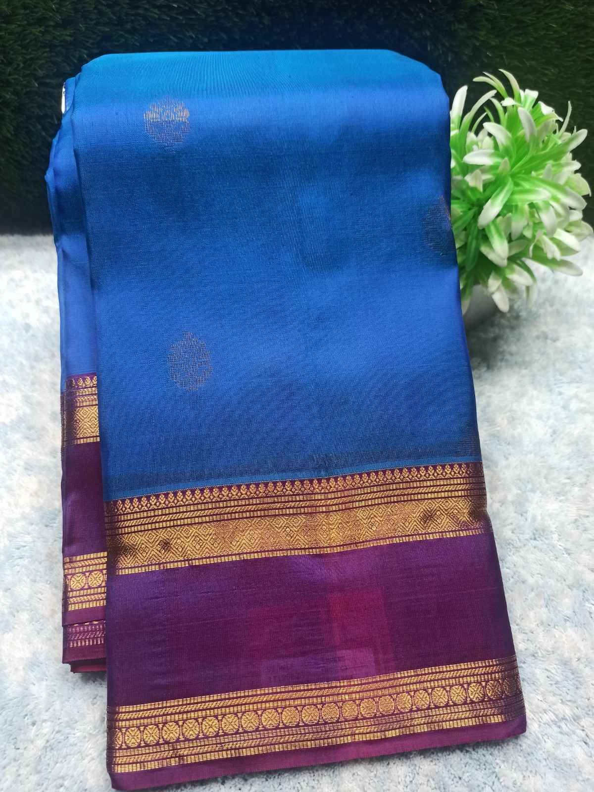 Pure Kanchipuram Silk Saree.