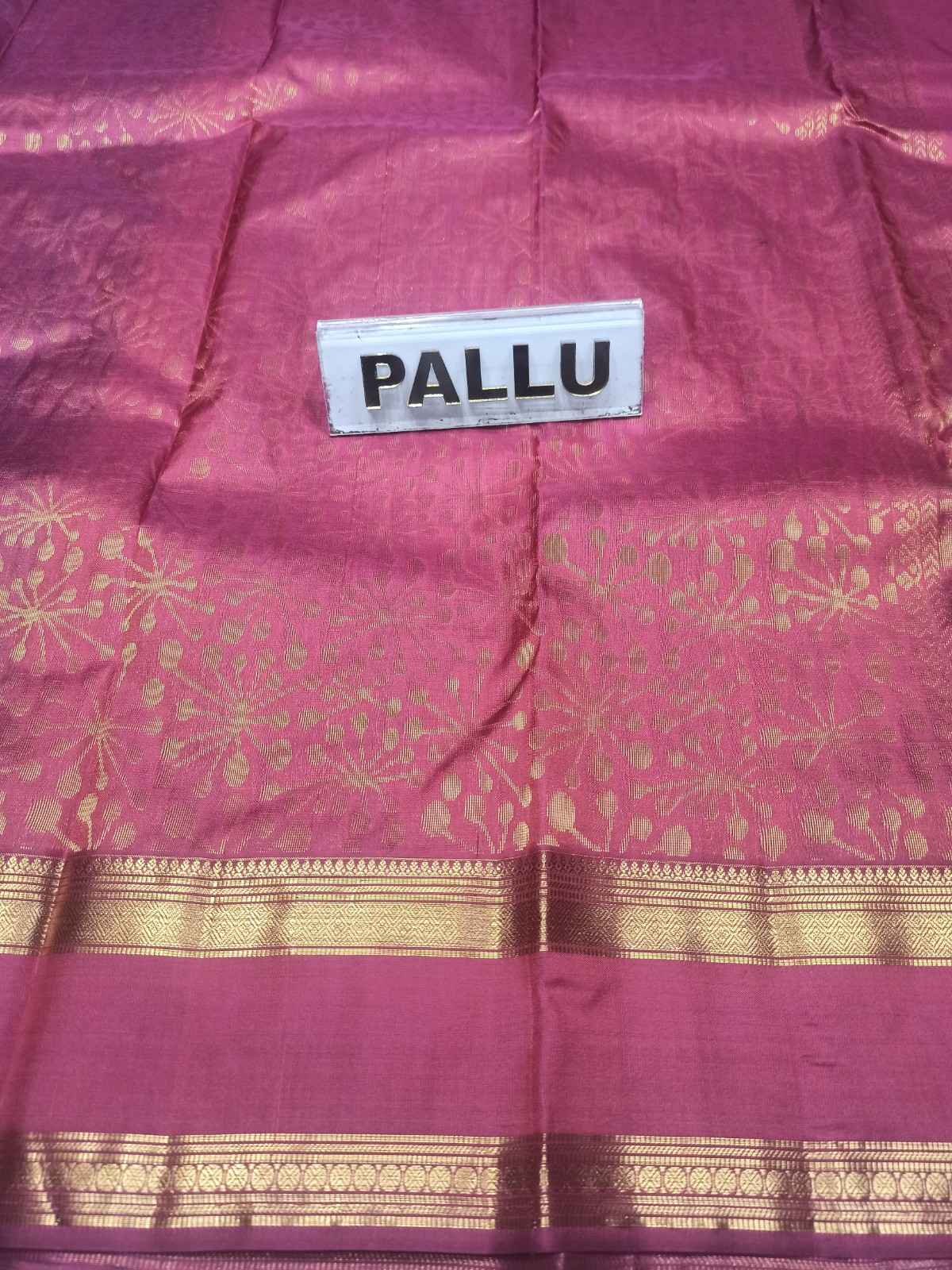 Pure Kanchipuram Silk Saree.