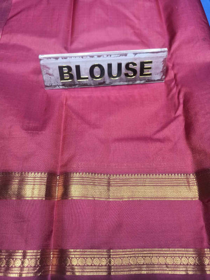 Pure Kanchipuram Silk Saree.