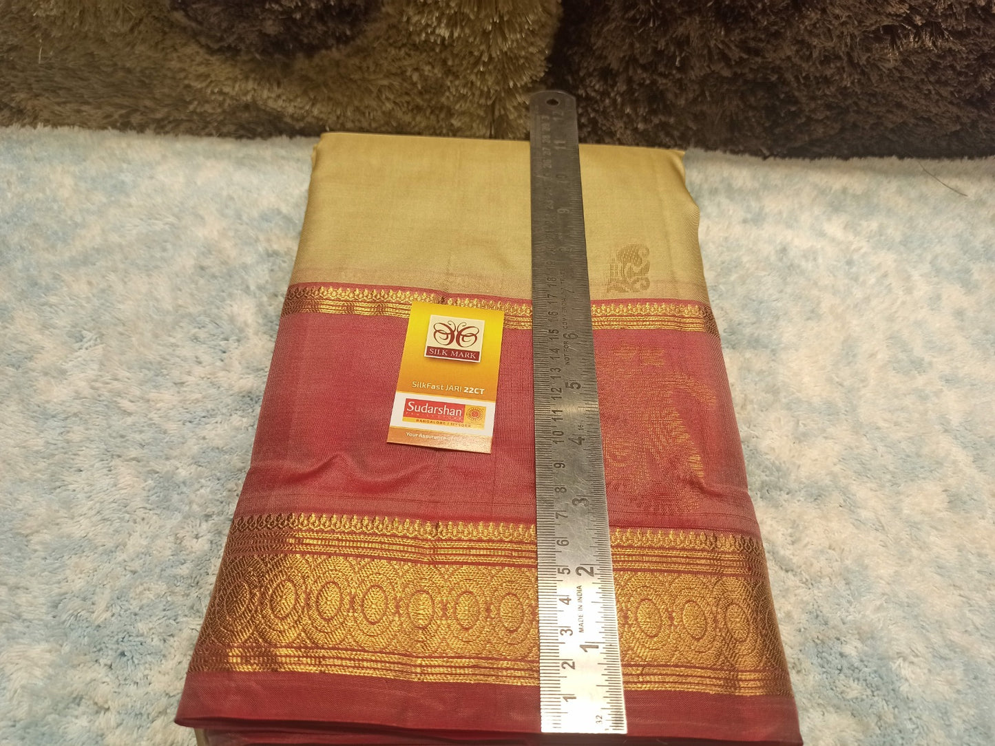 Pure Kanchipuram Silk Saree.