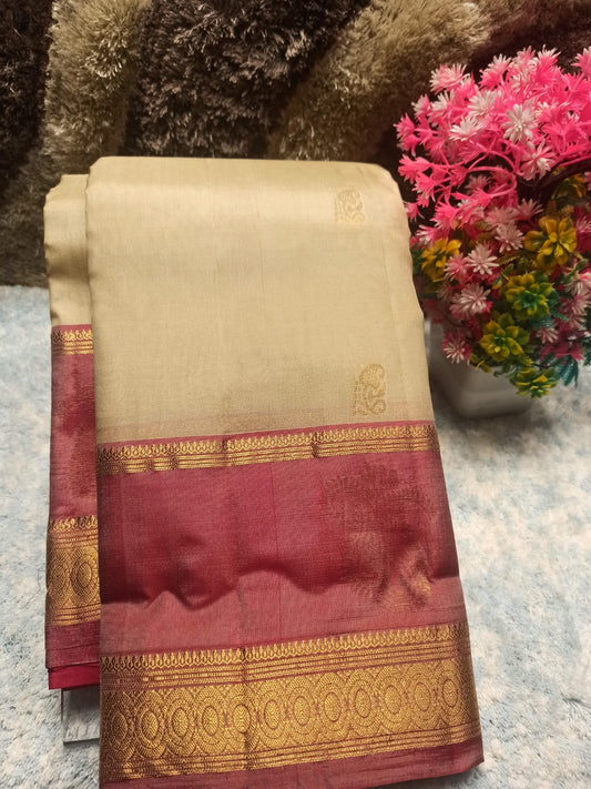 Pure Kanchipuram Silk Saree.