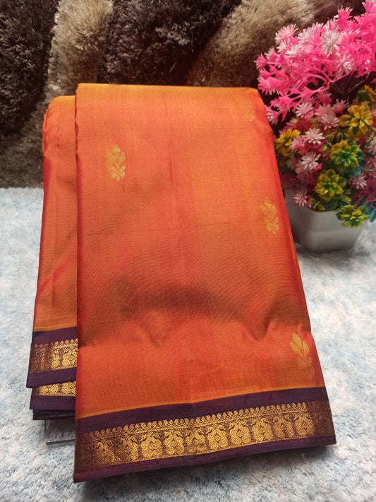 Pure Kanchipuram Silk Saree.