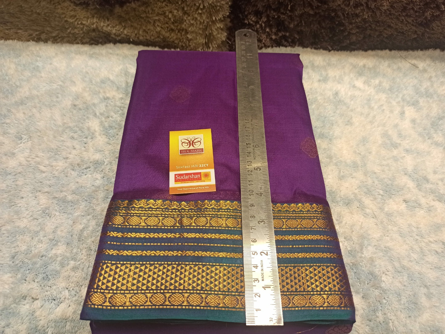 Pure Kanchipuram Silk Saree.