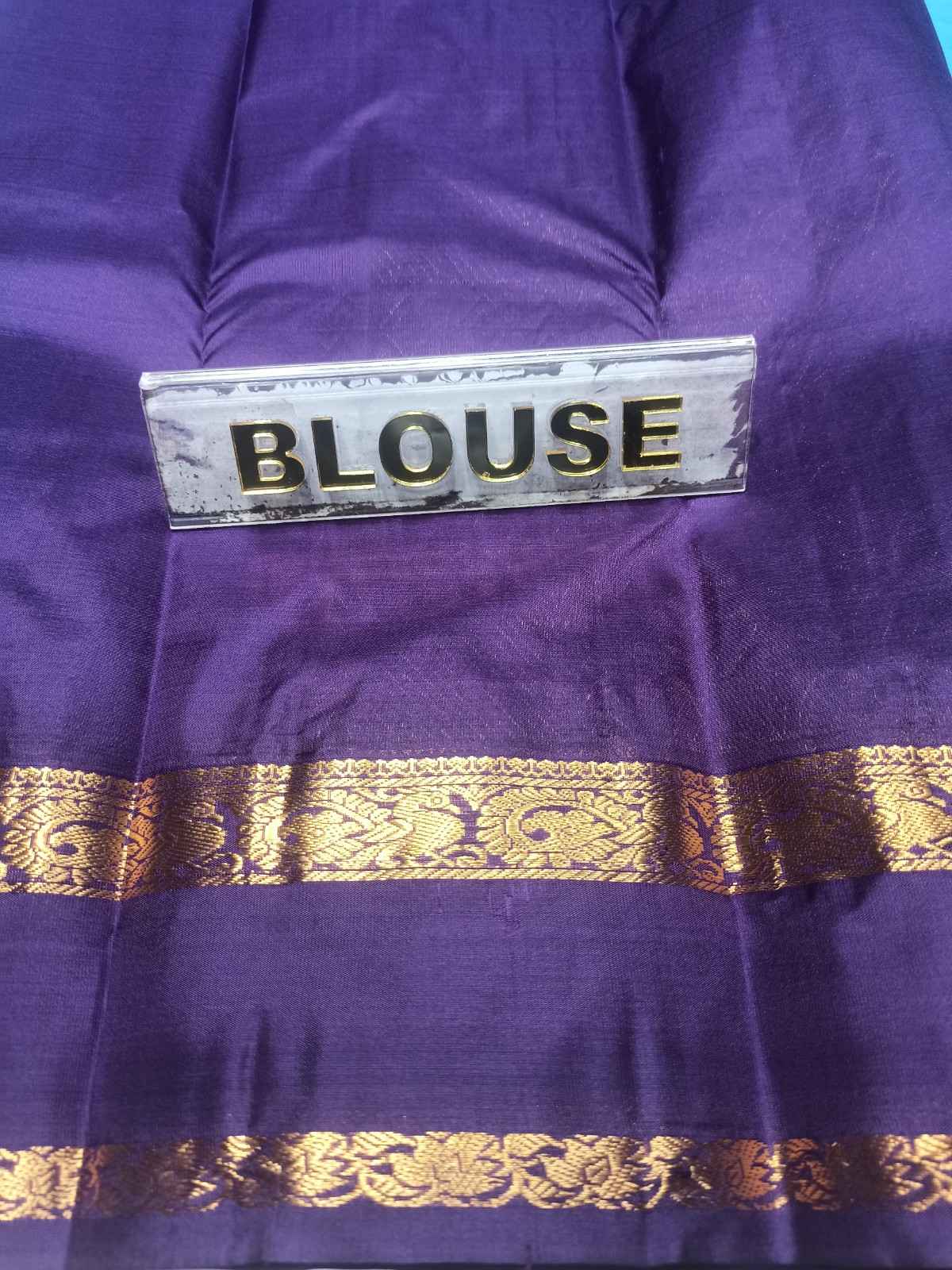 Pure Kanchipuram Silk Saree.