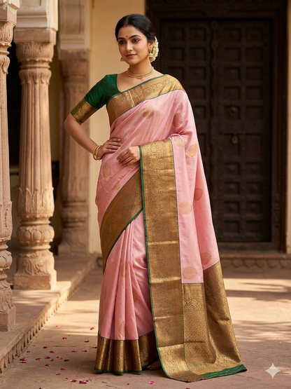 Kanchi Mix Silk Saree