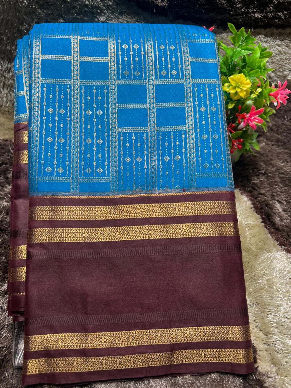 Kanchi Mix Silk Saree