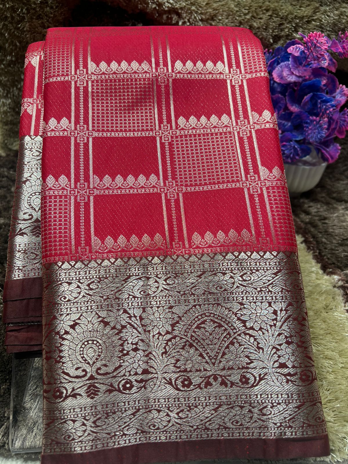 Kanchi Mix Silk Saree