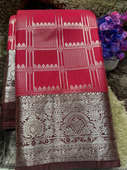 Kanchi Mix Silk Saree
