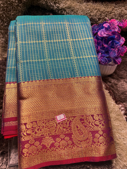 Kanchi Mix Silk Saree