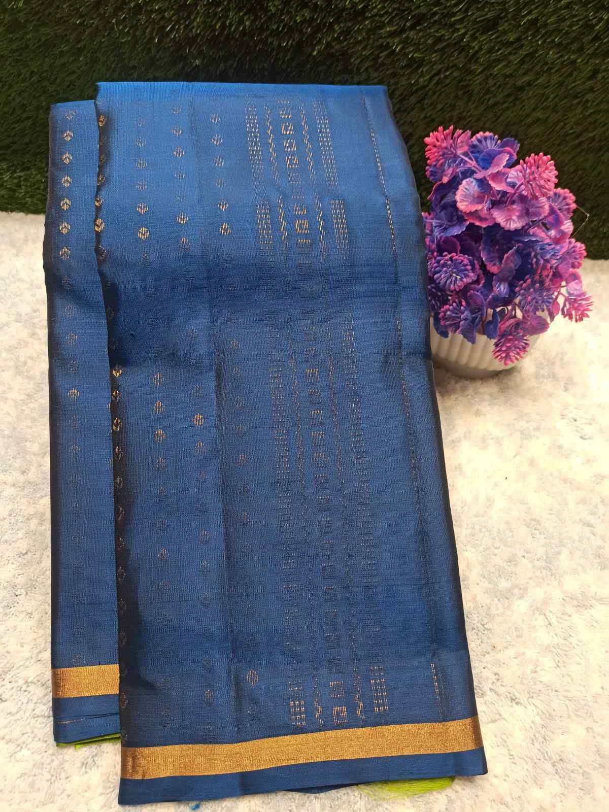 Pure Kanchipuram Silk Saree.