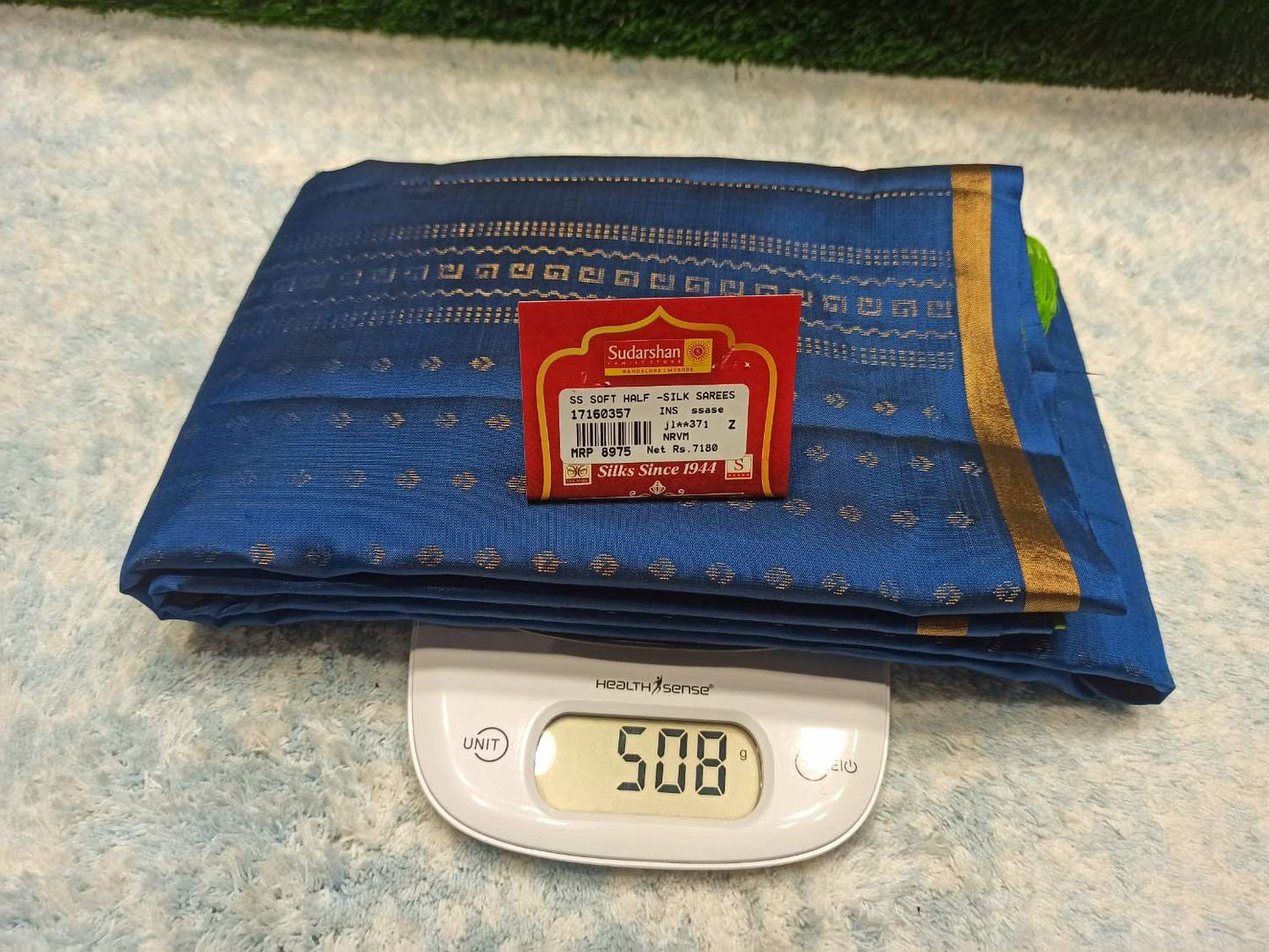 Pure Kanchipuram Silk Saree.