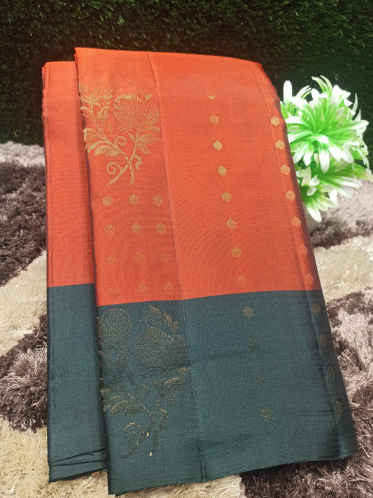 Pure Kanchipuram Silk Saree.