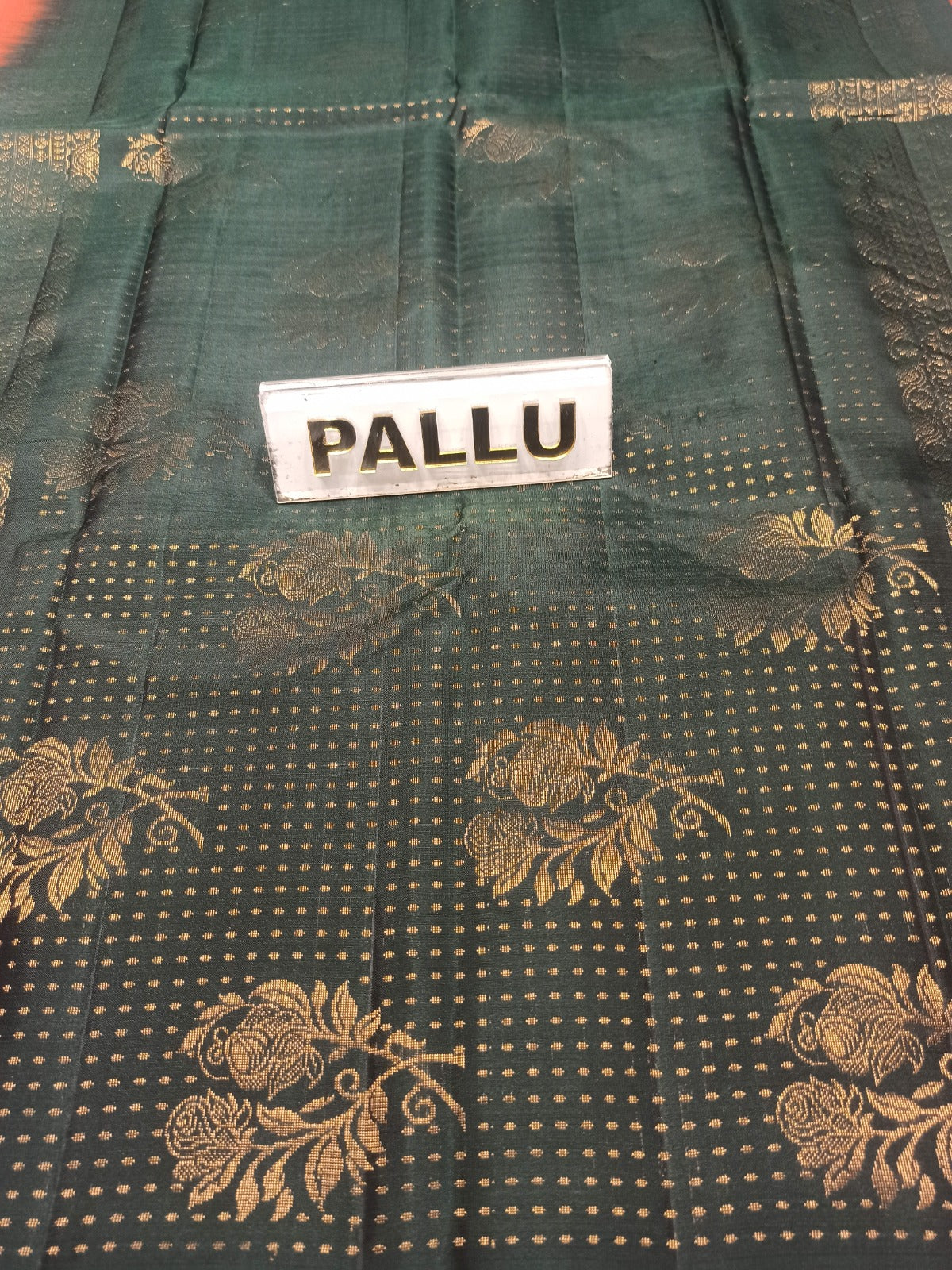 Pure Kanchipuram Silk Saree.