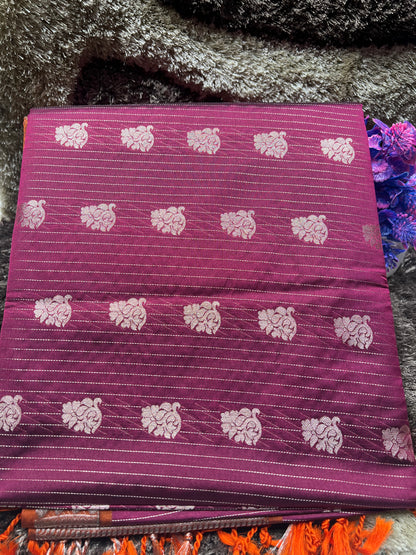 Kanchi Mix Silk Saree