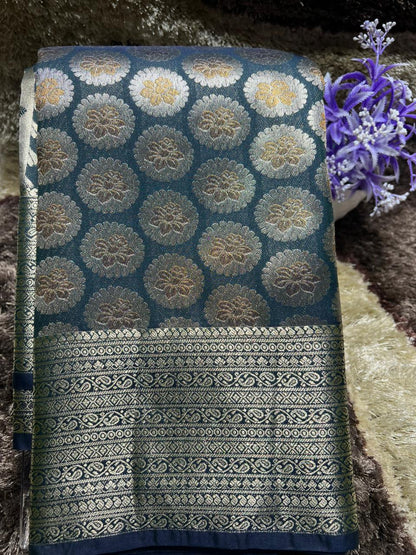 Kanchi Mix Silk Saree