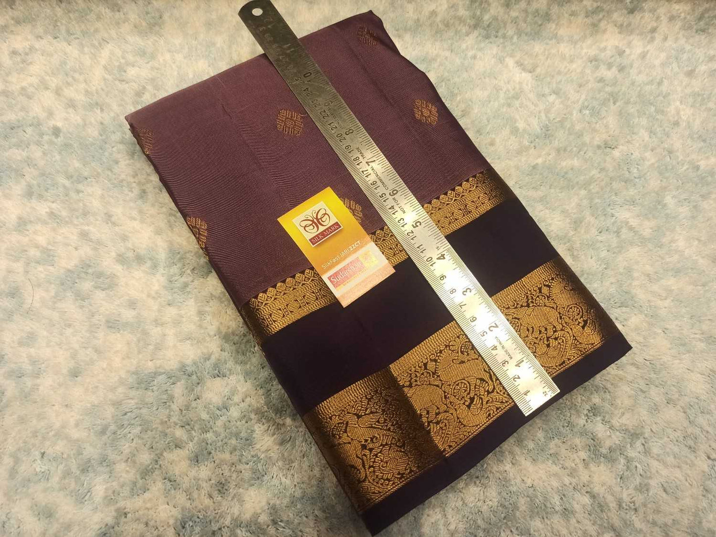 Pure Kanchipuram Silk Saree.