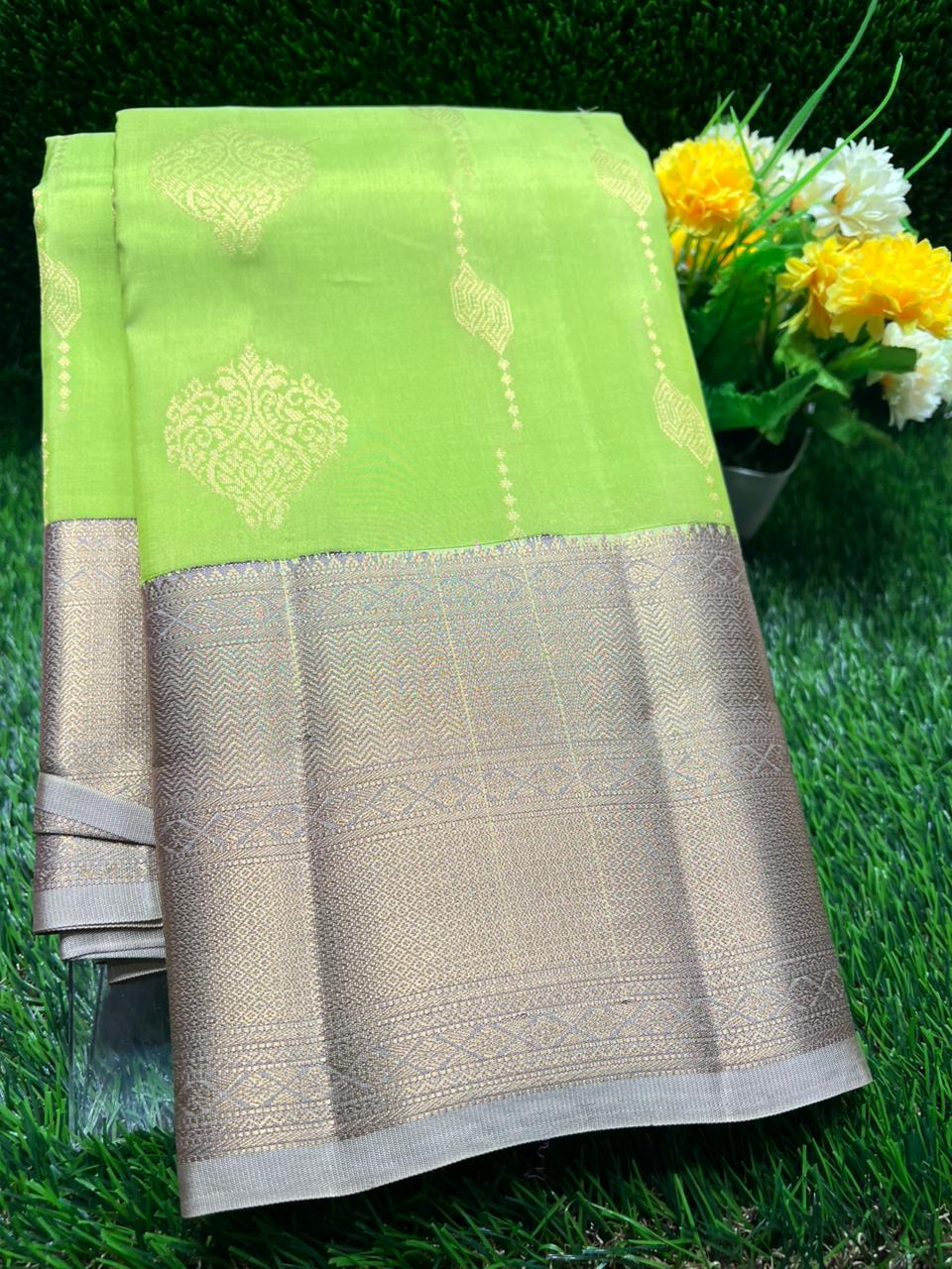 Kanchi Mix Silk Saree