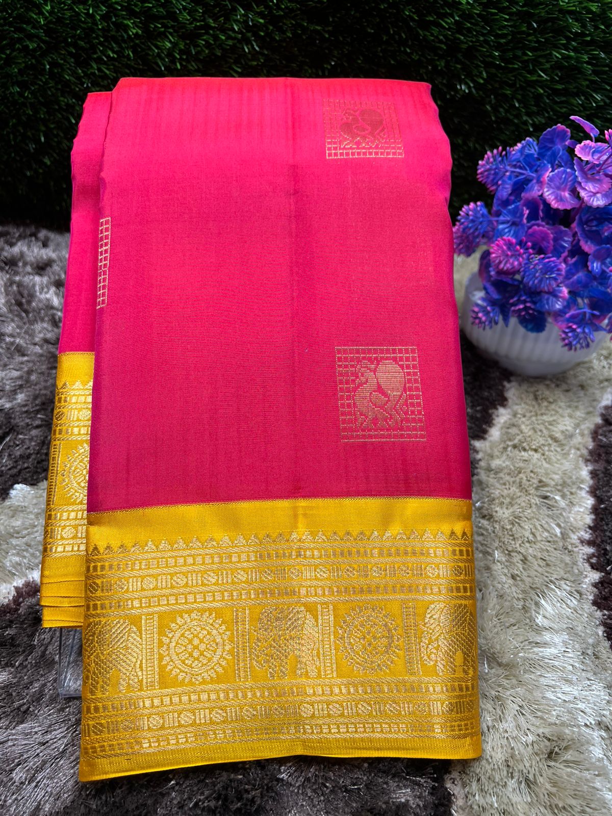 Kanchi Mix Silk Saree