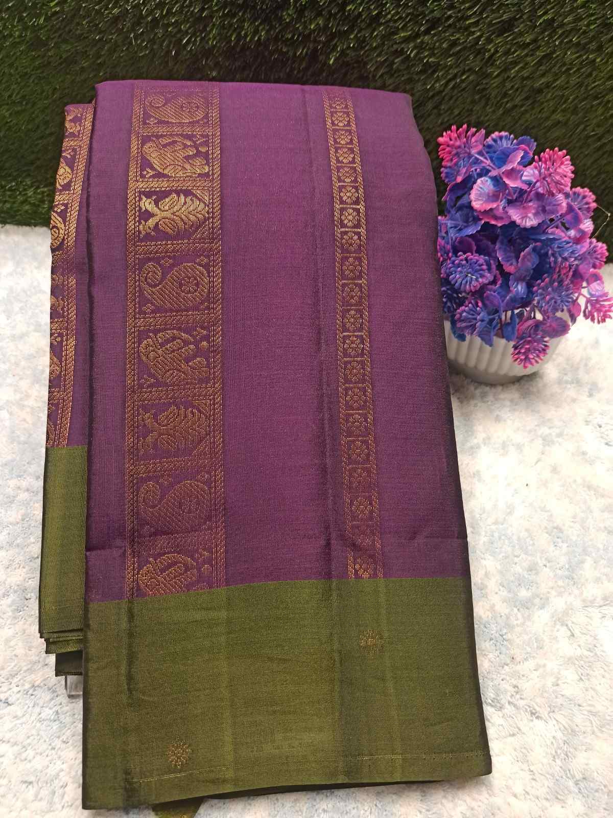 Kanchi Mix Silk Saree