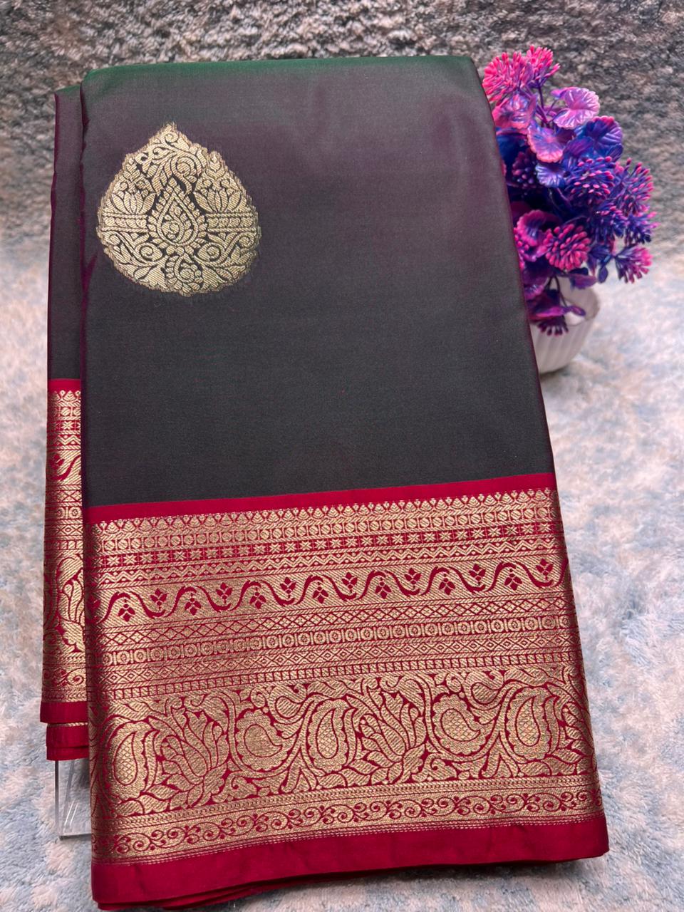 Kanchi Mix Silk Saree