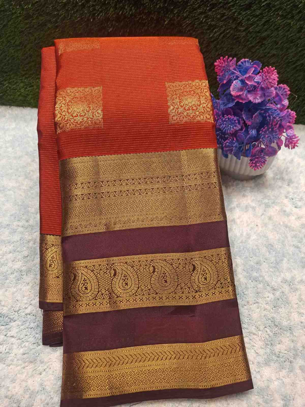 Kanchi Mix Silk Saree