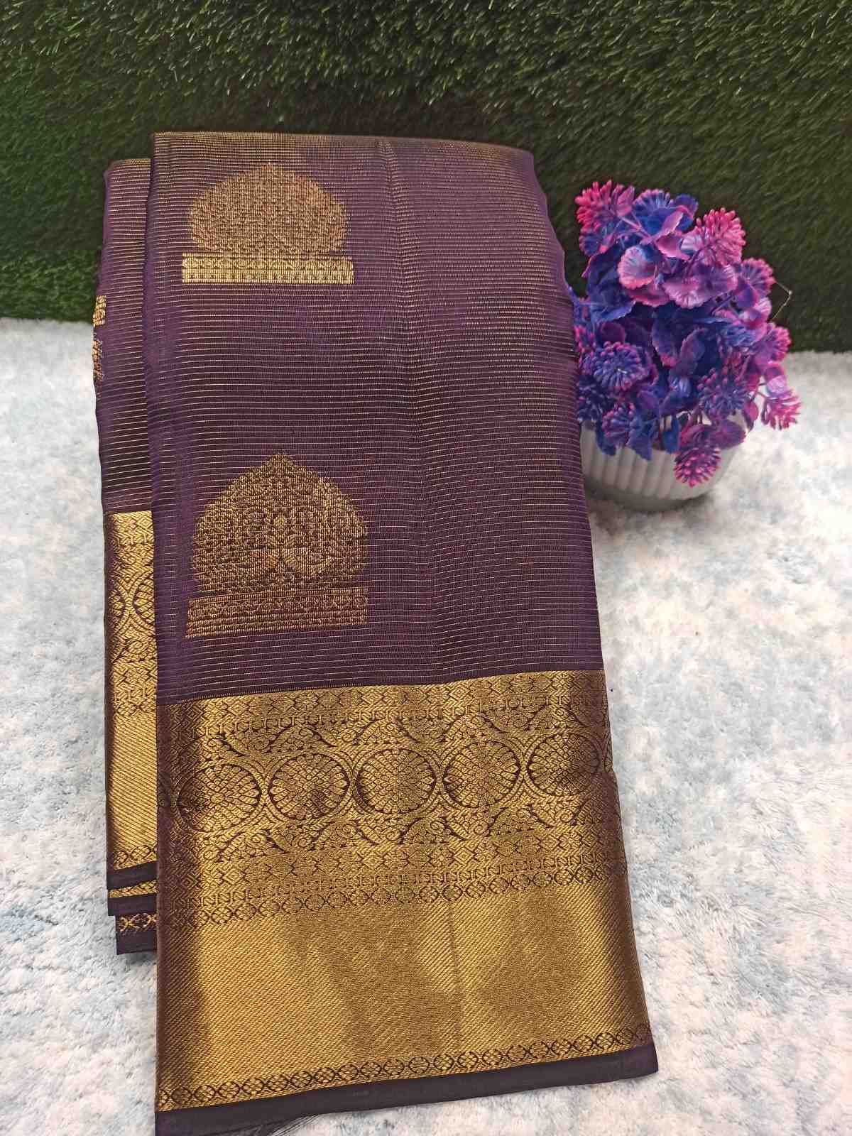 Kanchi Mix Silk Saree