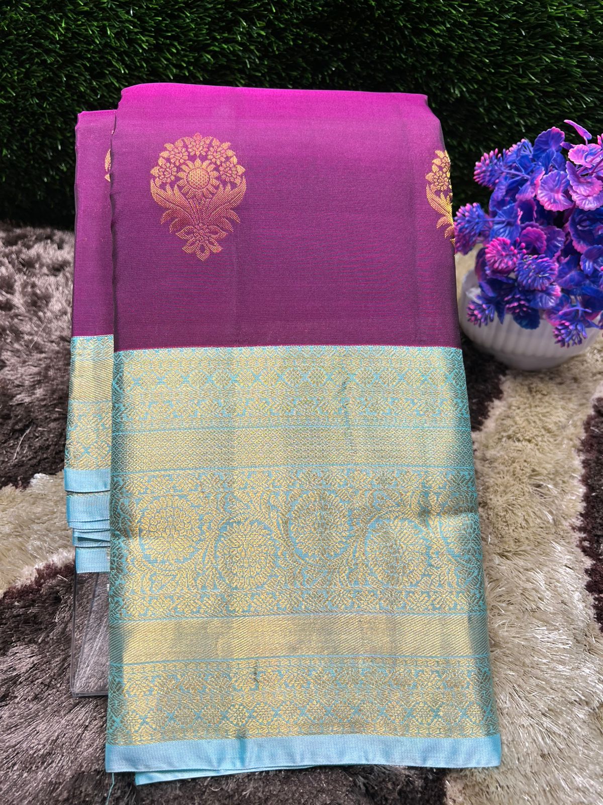 Kanchi Mix Silk Saree