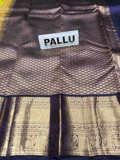 Pure Kanchipuram Silk Saree.
