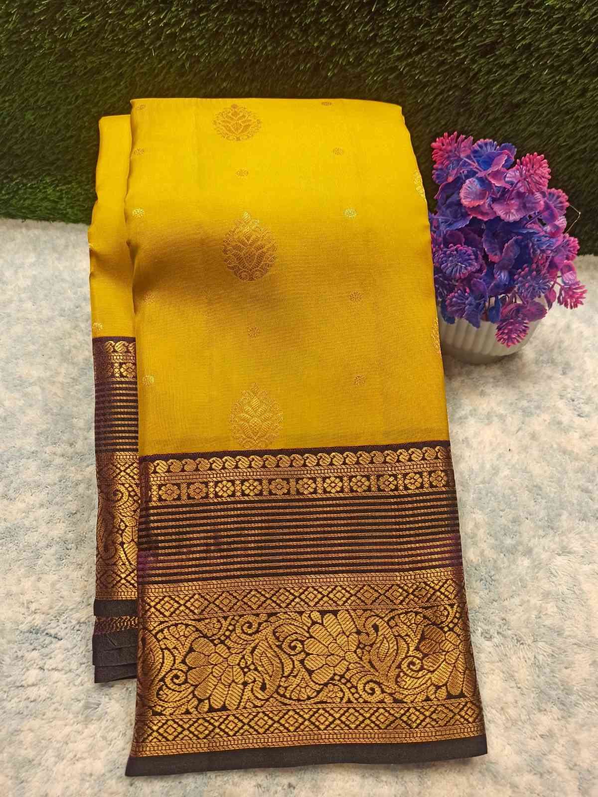 Kanchi Mix Silk Saree