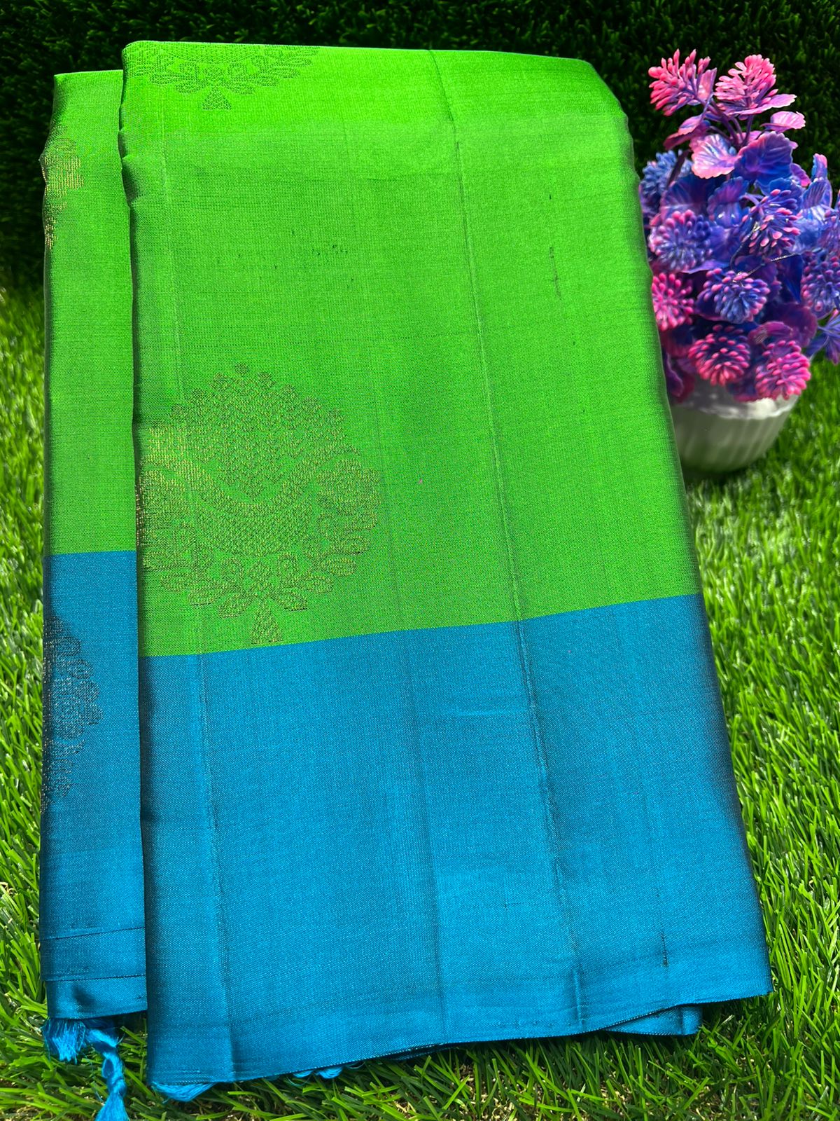 Kanchi Mix Silk Saree